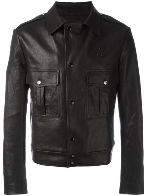 margiela replica leather jacket
